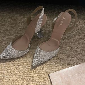 Aldo jeweled heels